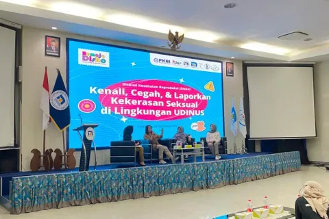 UDINUS AJAK REMAJA DI KOTA SEMARANG PERANGI KEKERASAN SEKSUAL