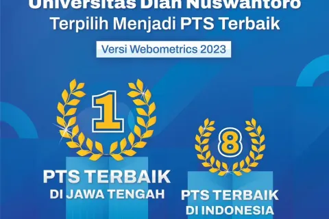 DINOBATKAN SEBAGAI 10 PTS TERBAIK DI INDONESIA, UDINUS SIAP PACU DAN HASILKAN PENELITIAN BERKUALITAS