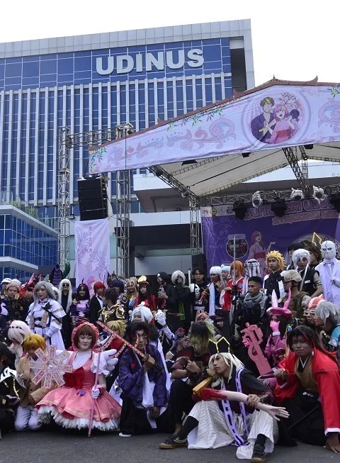 PERDANA SELEPAS PANDEMI COVID-19, 120 COSPLAYER RAMAIKAN BUNKASAI UDINUS TAHUN INI!