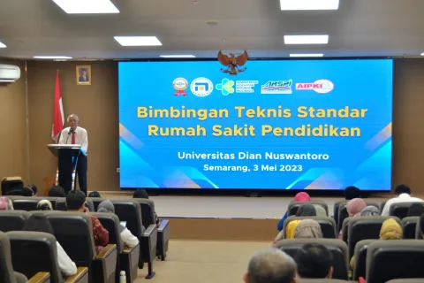 BIMTEK BERSAMA RUMAH SAKIT PENDIDIKAN, UDINUS SIAP BUKA FAKULTAS KEDOKTERAN