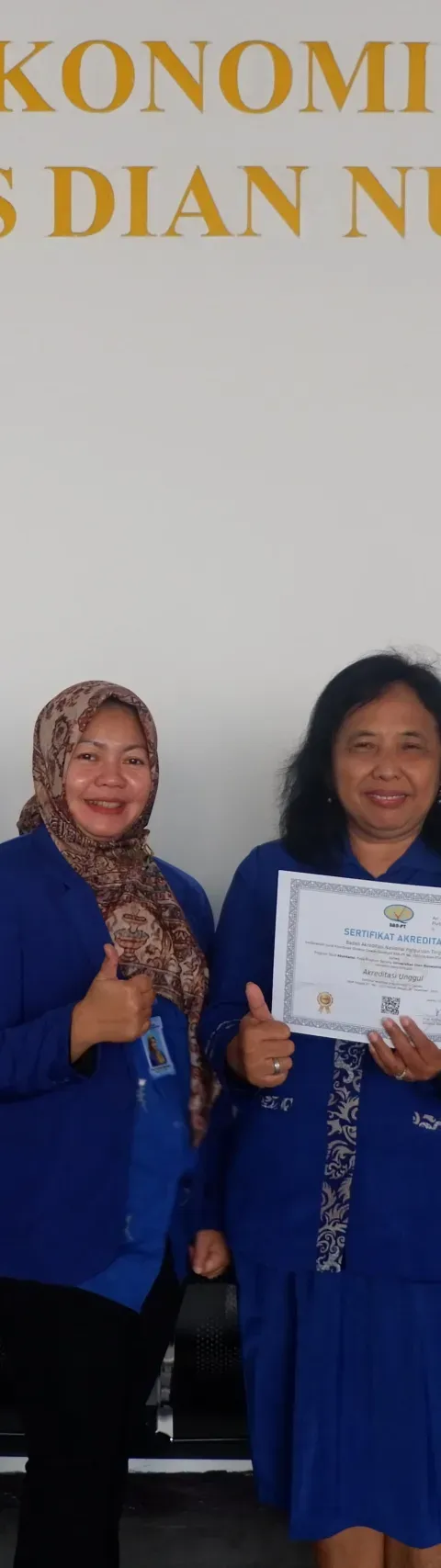 KOMITMEN KEMBANGKAN AKUNTANSI DIGITAL, PRODI S-1 AKUNTANSI UDINUS RAIH AKREDITASI UNGGUL