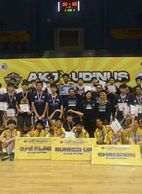KOMPETISI UDINUS X AKJ RESMI BERAKHIR, HADIRKAN JAWARA BARU DI SETIAP KELOMPOK USIA