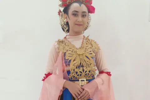 GEMARI SENI TARI SEJAK KECIL SELYNA TAMPIL DI FESTIVAL DUGDERAN KOTA SEMARANG 2023