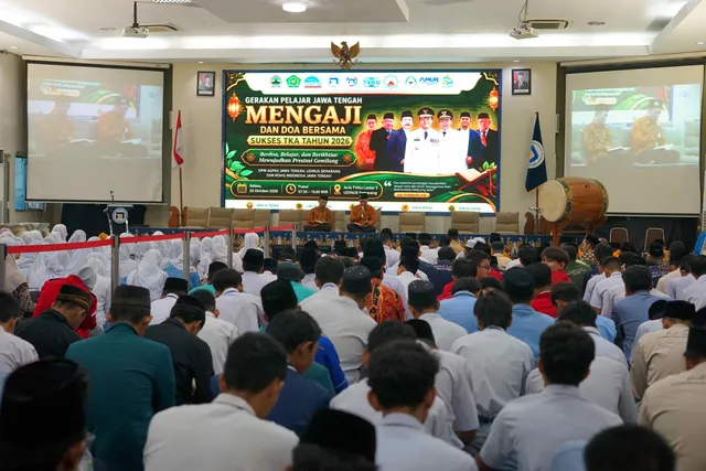AGPAII Jateng dan Udinus Ajak Pelajar Mengaji, Luncurkan AMUR Jelang TKA 2026