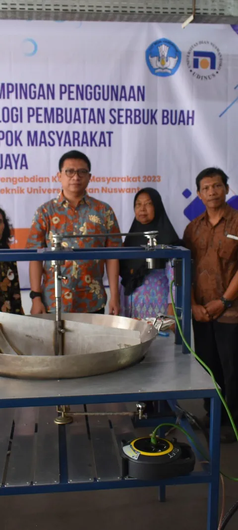 FT Udinus Kembangkan Teknologi Pembuat Serbuk Buah, Dukung Percepatan Ekonomi