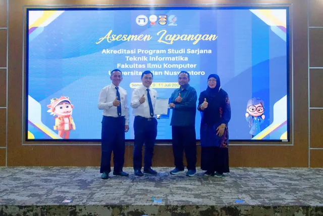 Asesmen Lapangan Program Sarjana Teknik Informatika Udinus Upaya Pertahankan Akreditasi Unggul