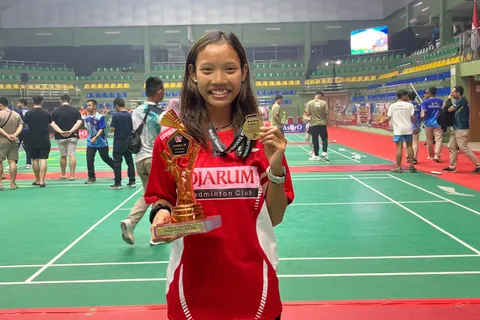 Atlet Bulu Tangkis Udinus Ridya Raih Medal di Kejuaraan Piala Panglima TNI