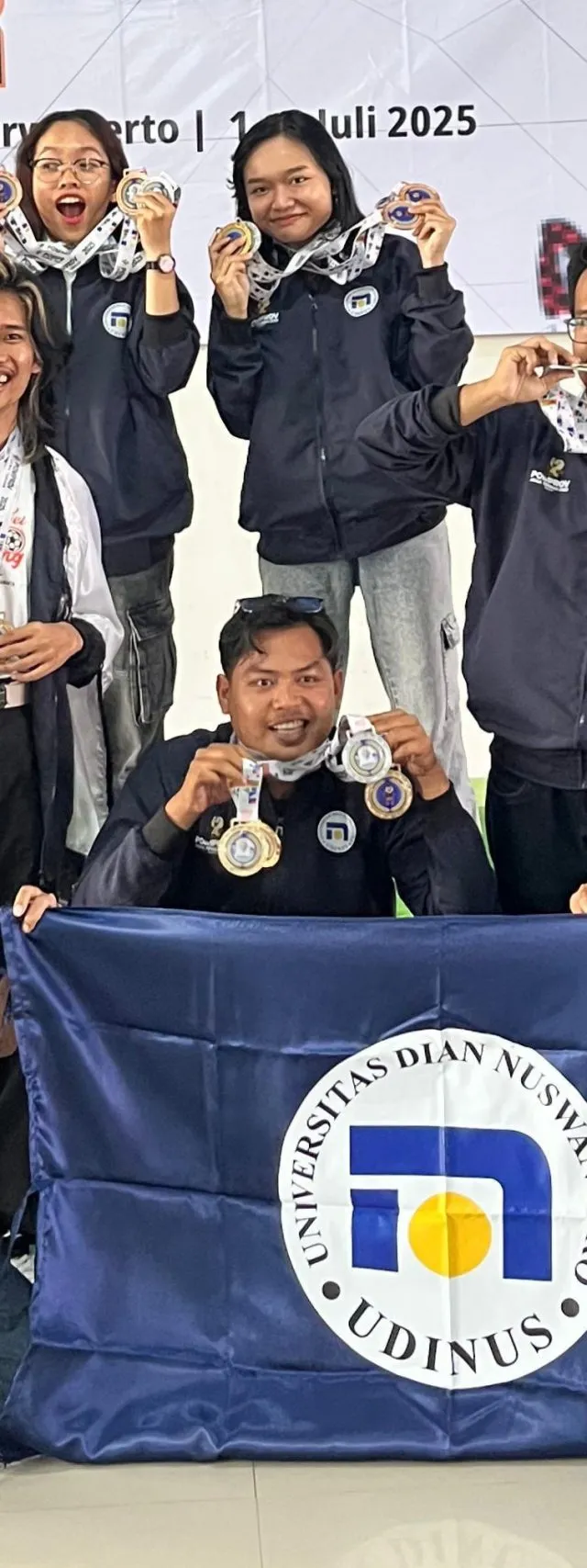 Taklukkan Bidak, Atlet Catur Udinus Raih 7 Medali pada Pomprov Jateng 2025