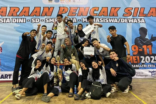 Atlet Pencak Silat Udinus Borong 15 Medali dan Raih Juara Umum di WTC 2