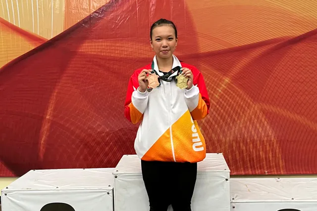 Atlet Wushu Udinus Angelica Raih 2 Medali pada Porprov Jateng XVII 2025