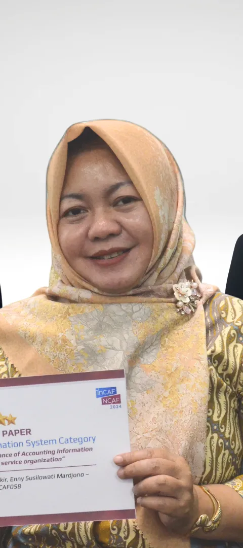 Magister Akuntansi Udinus Berhasil Raih Best Paper dan Best Presenter di 3rd InCAF 2024