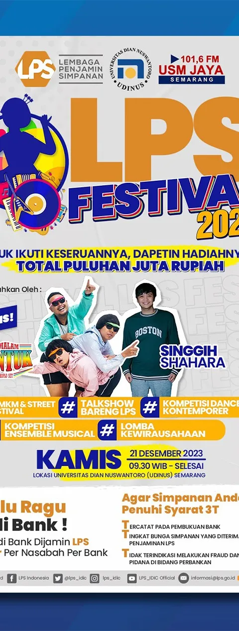 LPS Festival 2023 di Udinus Siap Berikan Edukasi Simpan Pinjam