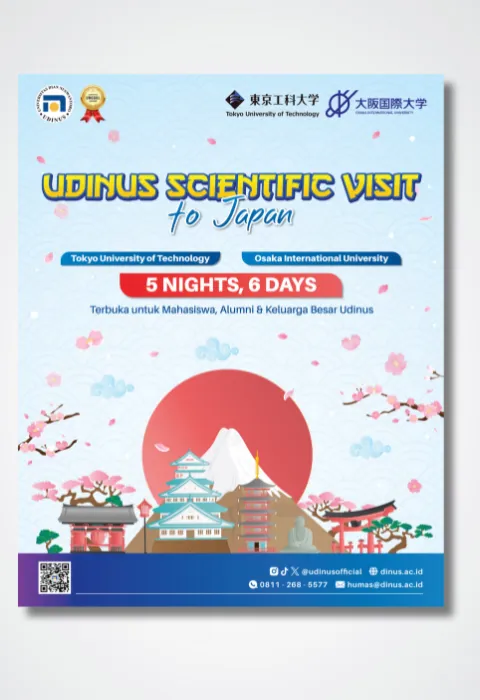 Mahasiswa dan Alumni Udinus Berkesempatan Mengunjuni Jepang!