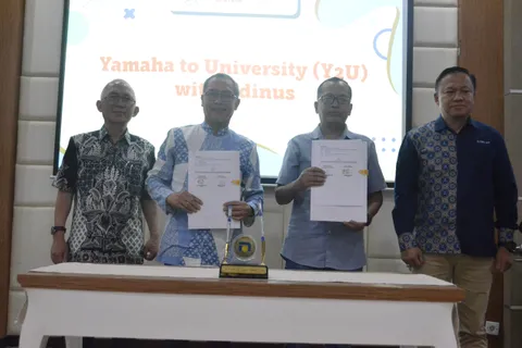 Universitas Dian Nuswantoro bersama Yamaha Komitmen Tingkatkan Kualitas Animasi di Indonesia