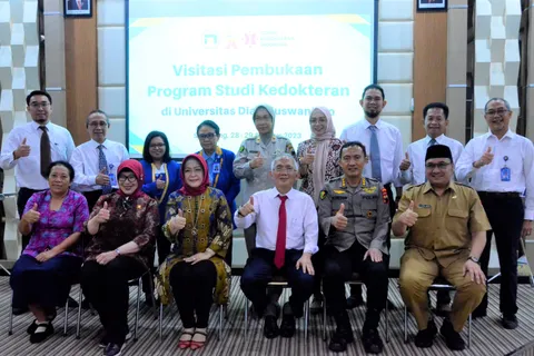 KONSIL KEDOKTERAN INDONESIA LAKUKAN VISITASI DI FAKULTAS KEDOKTERAN UDINUS