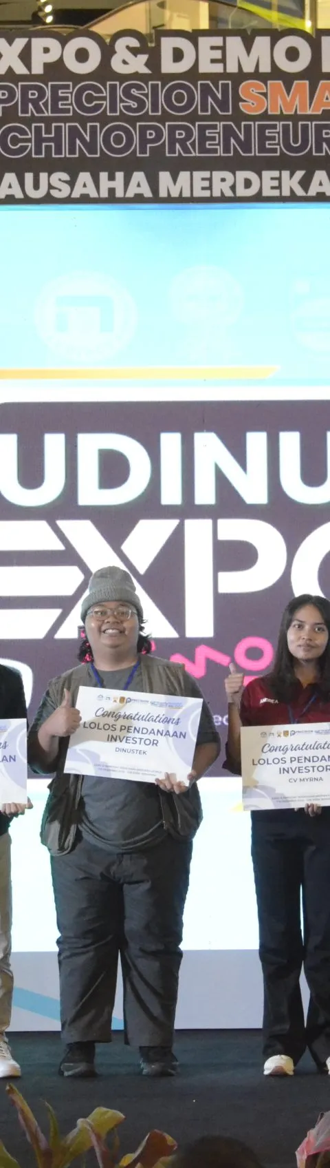 Program WMK Udinus Resmi Berakhir, Delapan Stand Mahasiswa Raih Pendanaan dari Investor