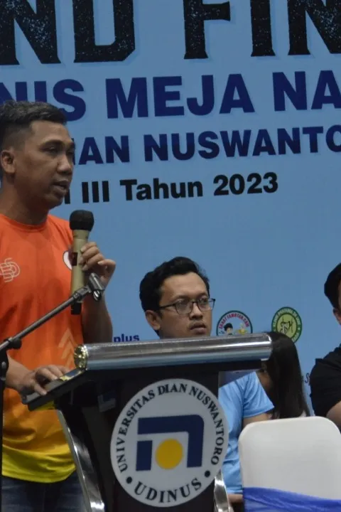 Legenda Tenis Meja Indonesia Apresiasi Udinus, Ismu Harinto: Mampu Motivasi Instansi Lain Jadi Tuan Rumah!