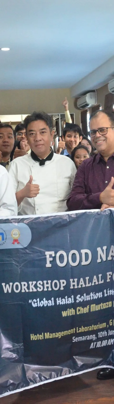 FIB Udinus Hadirkan Chef dari Eropa: Harus Berani Ambil Kesempatan ke Luar Negeri
