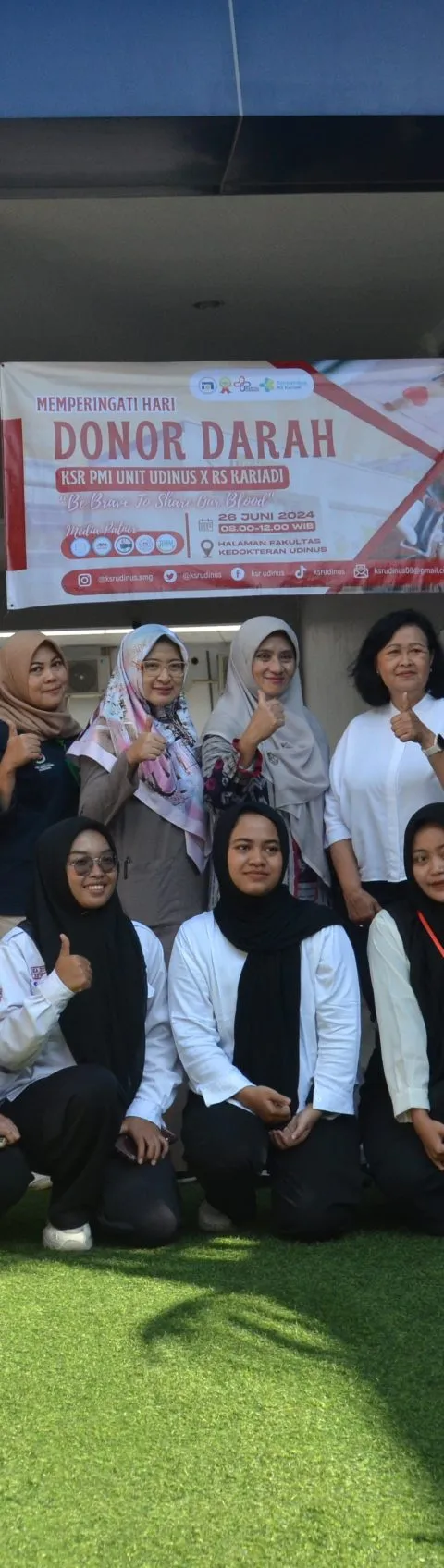 Udinus Gelar Kegiatan Donor Darah dalam Peringatan Hari Donor Darah Sedunia