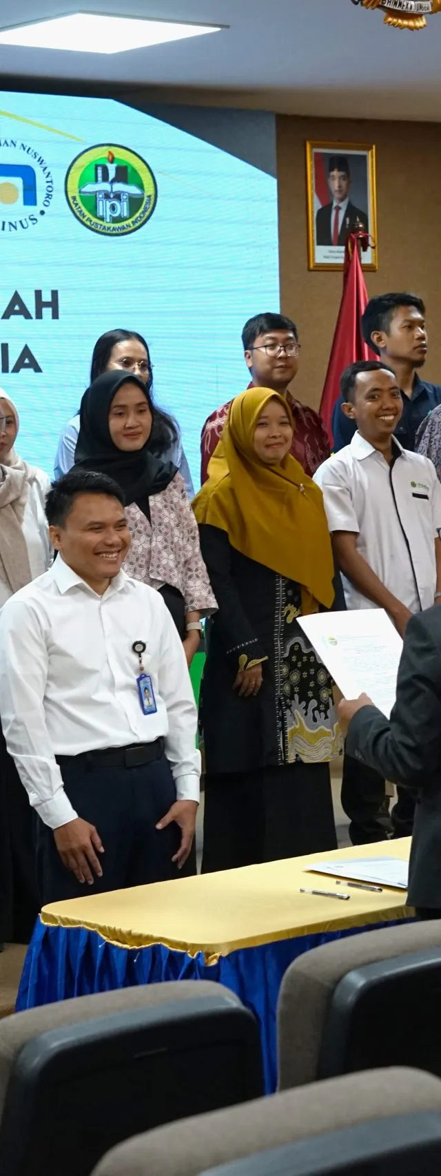 Pustakawan Udinus Nakhodai IPI Kota Semarang, Bukti Kualitas SDM Perpustakaan Kampus