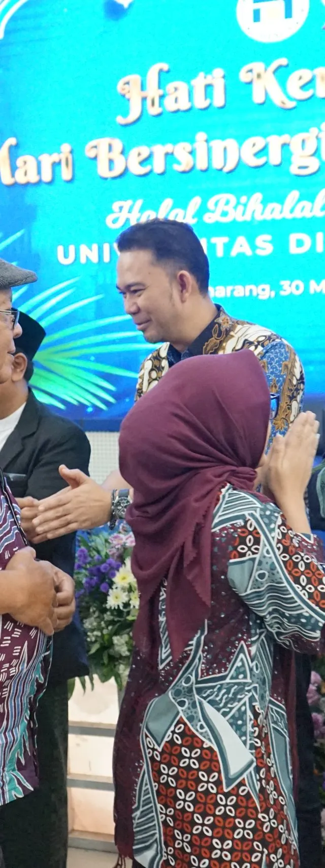 Momen Halalbihalal Udinus, Perkuat Sinergi dan Hati yang Bersih Jalankan Visi Kampus