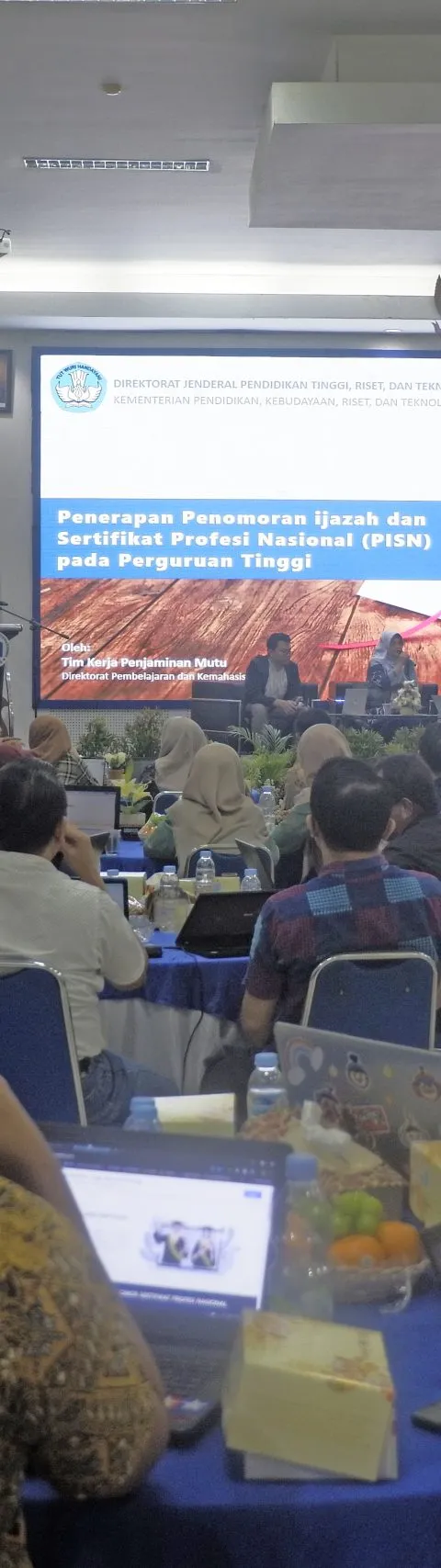 Udinus Sambut Baik Sosialiasi PISN dari Belmawa sebagai Solusi Keabsahan Ijazah Mahasiswa
