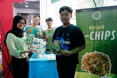 Gulma Jadi Makanan Bergizi, Mahasiswa Udinus Olah Genjer Jadi Keripik