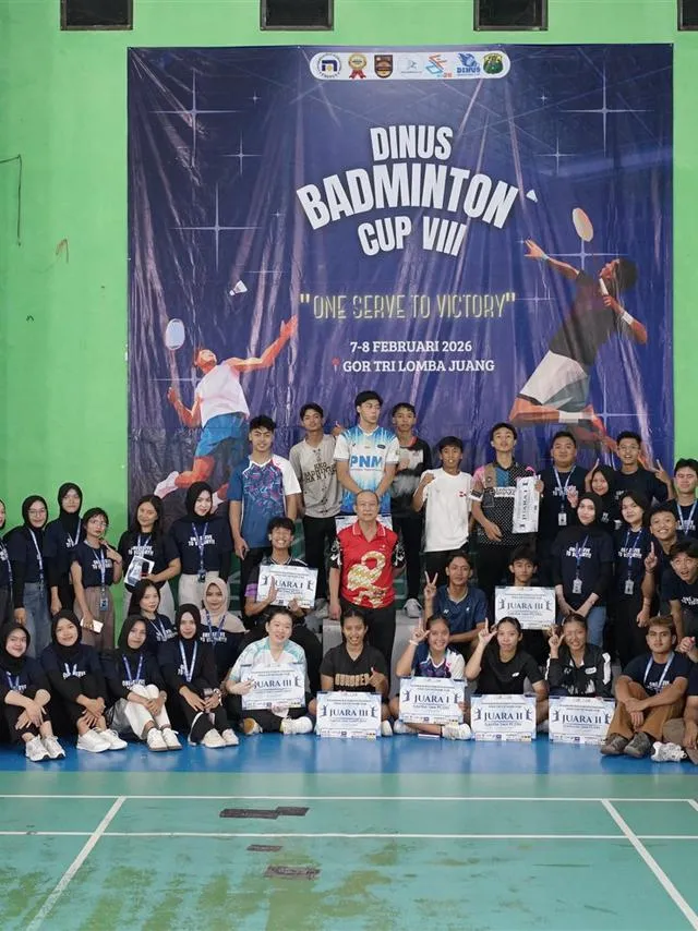 Dinus Badminton Cup Jadi Ajang Atlet Muda Tunjukkan Talenta di Cabor Bulutangkis