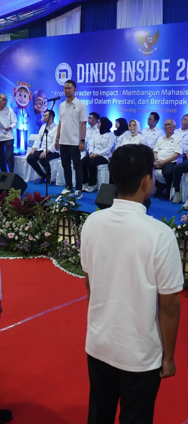 Dinus Inside 2026 Resmi Dibuka, Universitas Dian Nuswantoro Lantik 3.658 Mahasiswa Baru