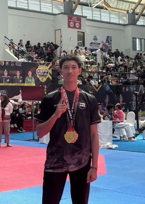 Fokus dan Tekun, Kunci Keberhasilan Devangga Berprestasi di Cabor Taekwondo 