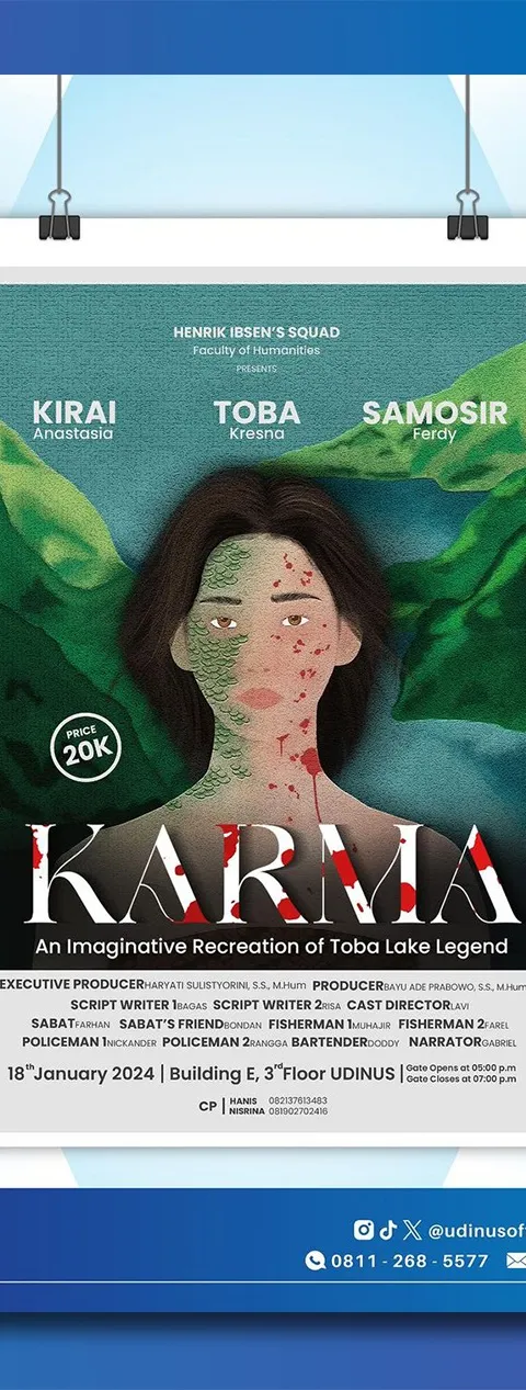 Mahasiswa FIB Udinus Persembahkan Pentas Drama Berbahasa Inggris