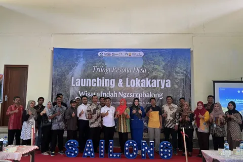 Launching Trilogi Pesona, ini yang dilakukan PPKO BEM FEB Udinus di Desa Ngesrepbalong