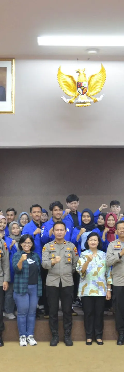 Police Goes to Campus di Udinus Sosialisasi Pemilu 2024 Damai