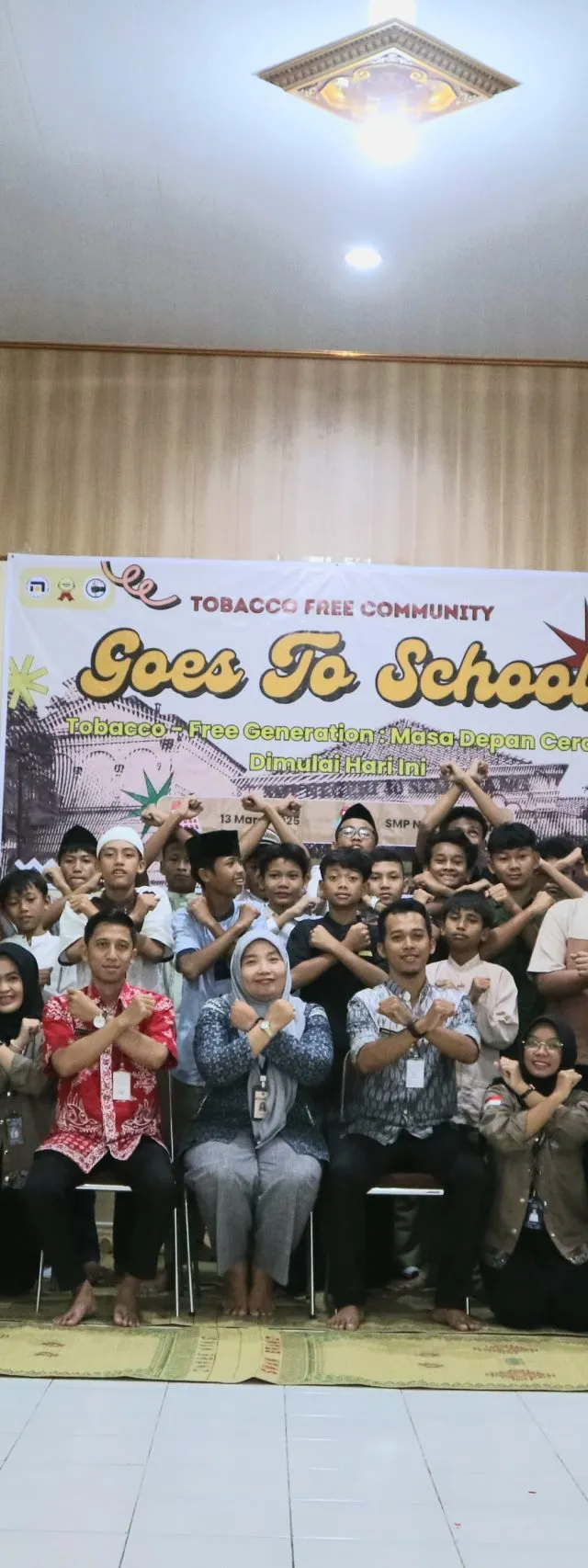 TFC Udinus Ajak Pelajar Terapkan Hidup Sehat Tanpa Rokok untuk Wujudkan Masa Depan yang Lebih Cerah