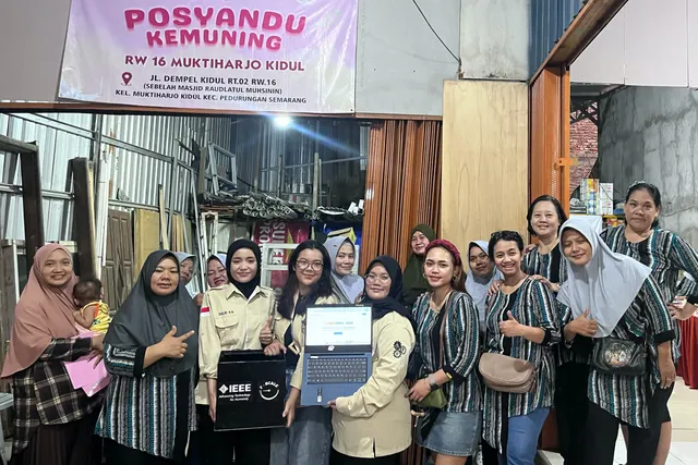 Fakultas Teknik Udinus Dapatkan Hibah Pengabdian dari IEEE, Ciptakan Timbangan Citra Telapak Kaki