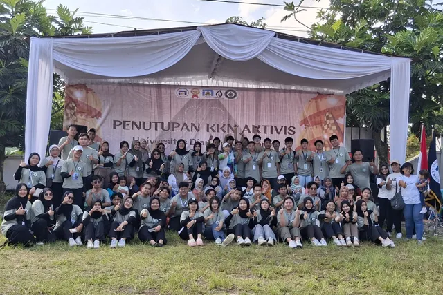 Semarak Pesta Rakyat, jadi Penutup KKN Aktivis Udinus 2025 di Kecamatan Kandangan