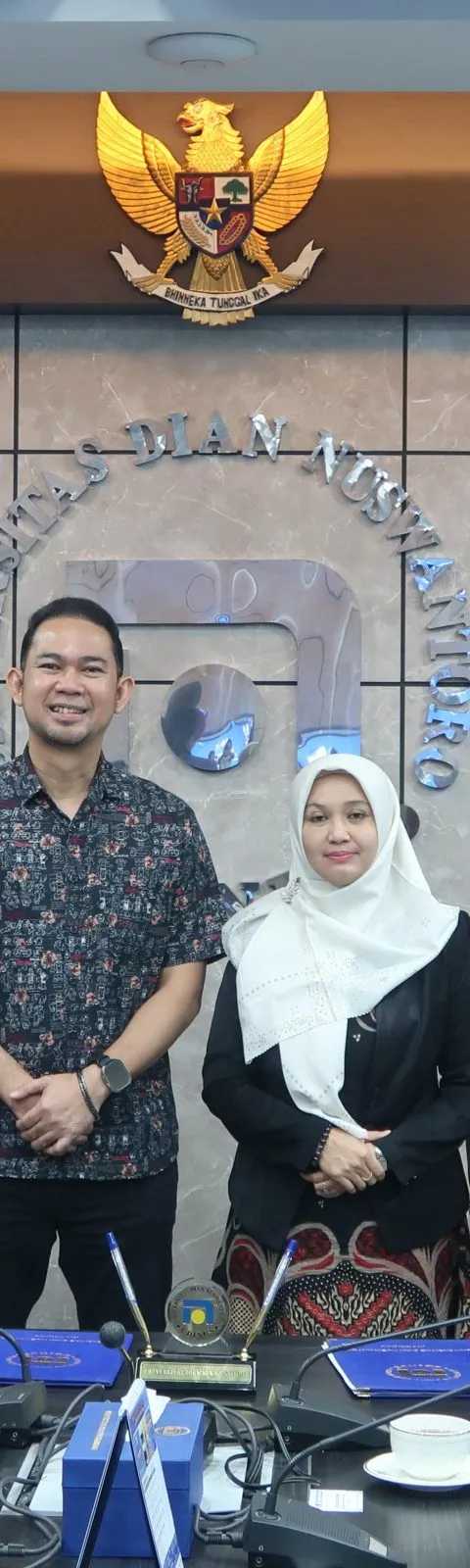 Udinus dan Unisvet Tandatangani MoU untuk Tingkatkan Mutu Riset, Publikasi, dan Penelitian