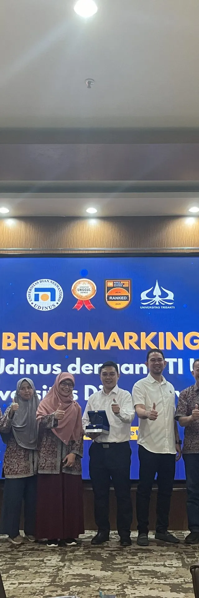 Benchmarking Universitas Trisakti ke FIK Udinus Bahas Strategi Akreditasi Unggul
