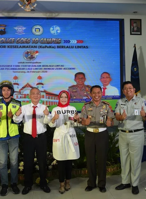 Udinus Kini Kampus Pelopor Keselamatan Berlalu Lintas