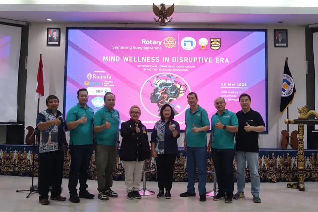 Seminar Internasional Rotary Club di Udinus, Ajak Mahasiswa Pahami Kesehatan Mental