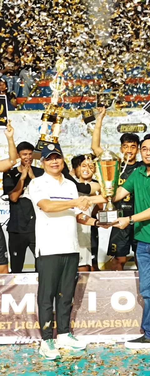 Pecah Telur! Tim Voli Putra Udinus Sabet Gelar Juara di Liga Voli Mahasiswa Nasional