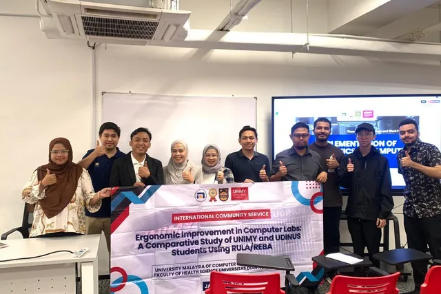 Gandeng UNIMY Malaysia, Tim Pengabdian Kesehatan Masyarakat Udinus Jawab Tantangan Kesehatan Mahasiswa di Era Digital
