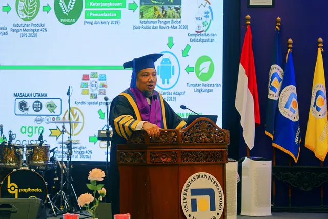 Guru Besar Udinus Raih Penghargaan Research Grant Bank Indonesia 2026 Melalui Inovasi Ketahanan Pangan