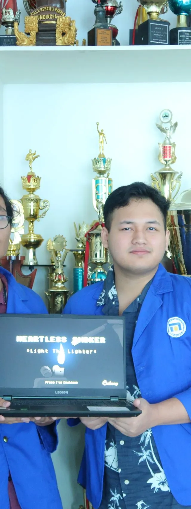 Heartless Smoker Karya Mahasiswa Udinus Raih Juara 1 pada Kompetisi Game Visual Nasional