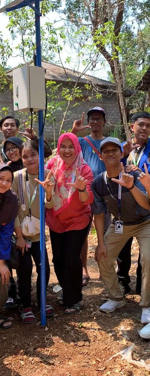 BERIKAN PERINGATAN DINI ADANYA TANAH GESER, HM KESLING LAUNCHING DAN RESMIKAN SISTEM LEWS
