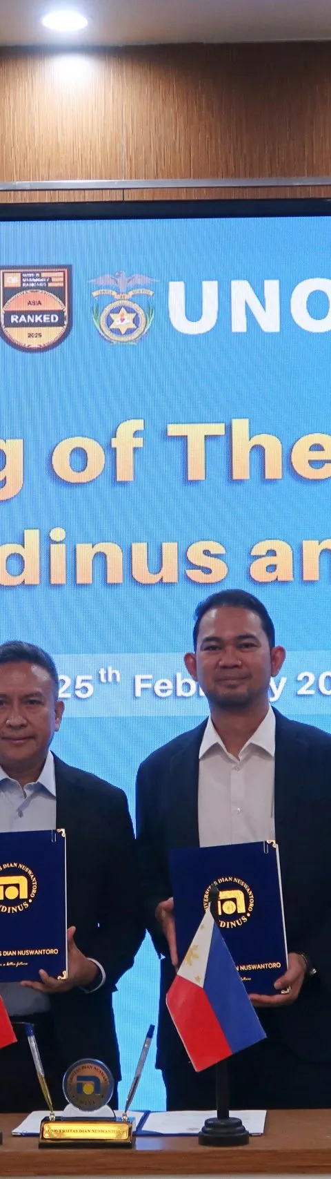 Udinus Resmi Jalin Kerja Sama dengan UNO-R, Tegaskan Pentingnya Kolaborasi Global untuk Pendidikan