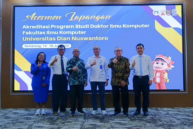 LAM INFOKOM Sukses Gelar Asesmen Lapangan untuk PDIK Udinus, Upaya Raih Akreditasi Unggul