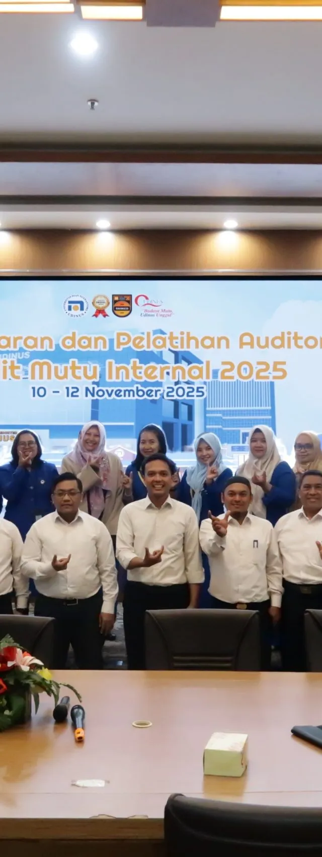 Hadapi Reakreditasi Perguruan Tinggi, Udinus Perkuat Kualitas Auditor Melalui Pelatihan AMI 2025