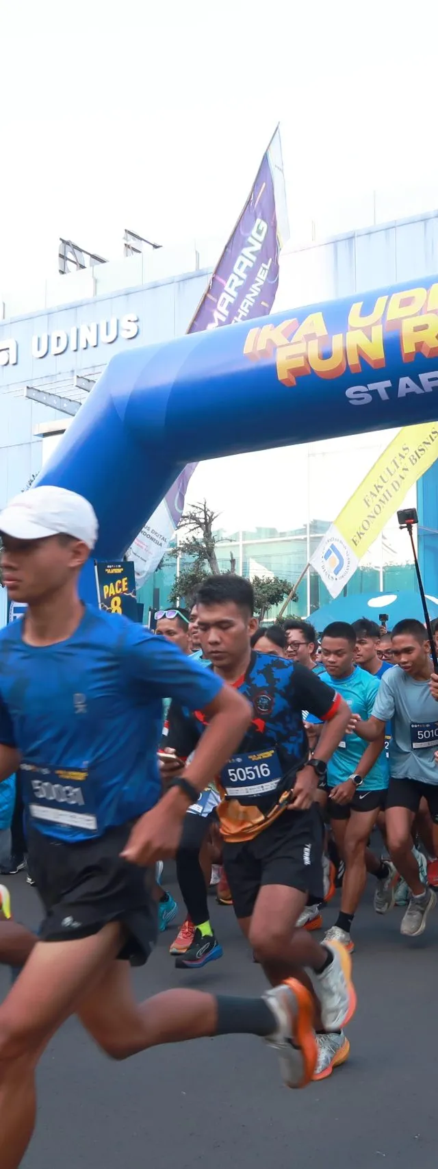IKA Udinus Gelar Fun Run 5K, Ajak Alumni dan Masyarakat Hidup Sehat Tanpa Narkoba