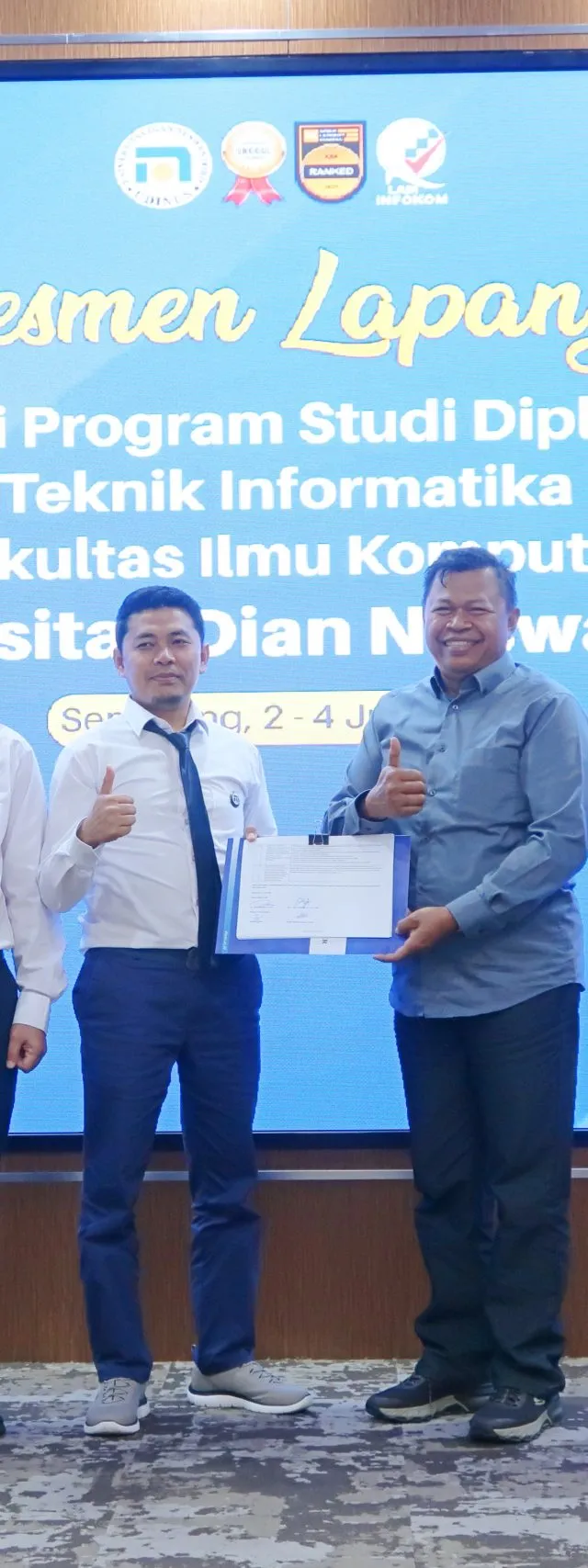 LAM INFOKOM Sukses Gelar Asesmen Lapangan untuk Program Diploma Teknik Informatika